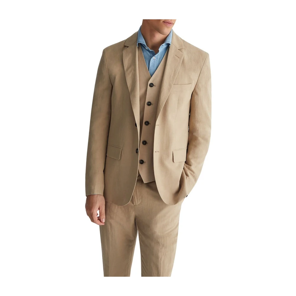 Liu Jo Bruine Zomer Heren Blazer Jas Brown Heren