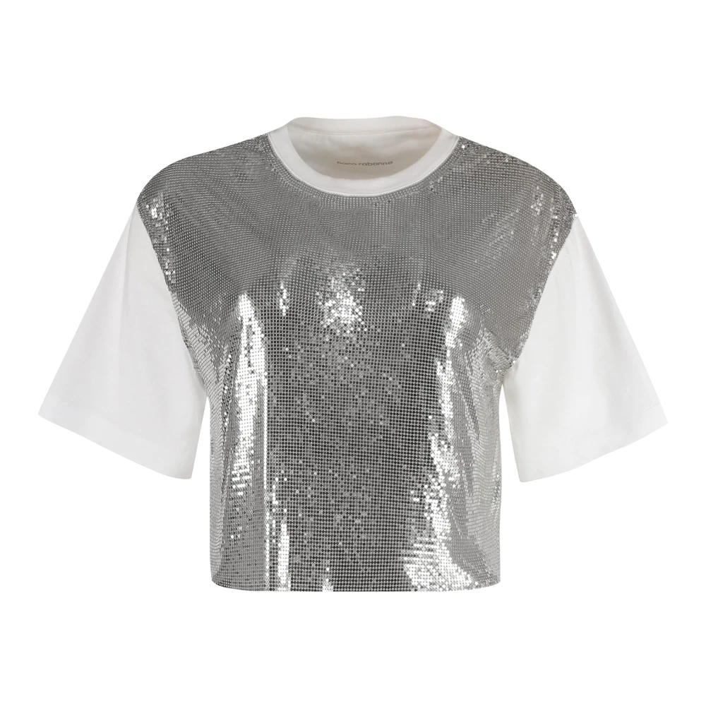 Paco Rabanne T-Shirts White Dames