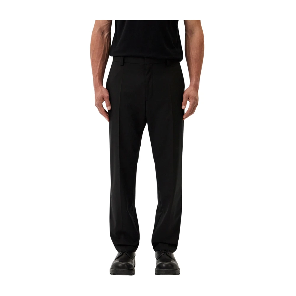 Hugo Boss Zwarte Chino Teagan Broek Black Heren