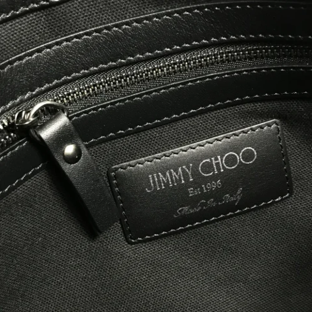 Jimmy Choo Pre-owned Leather clutches White Dames