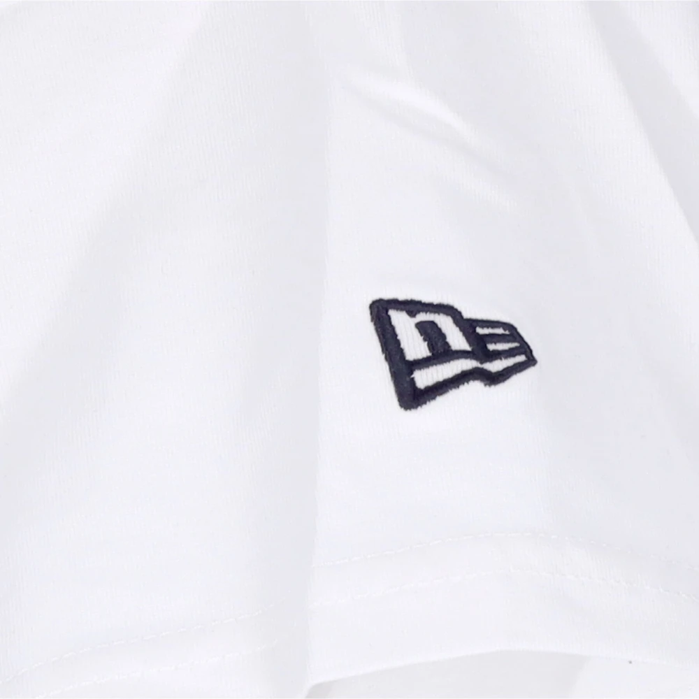new era Yankees Wordmark Oversize Tee Wit White Heren