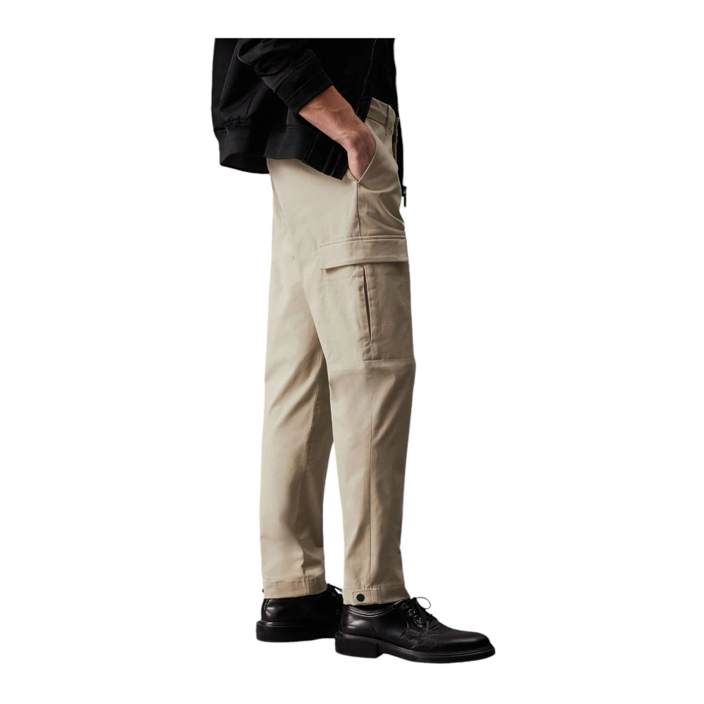 Calvin Klein Stijlvolle broeken voor mannen Beige Heren
