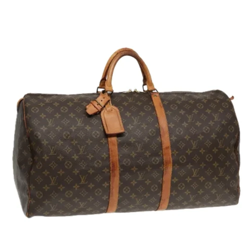 Louis Vuitton Vintage Pre-owned Canvas travel-bags Brown Dames