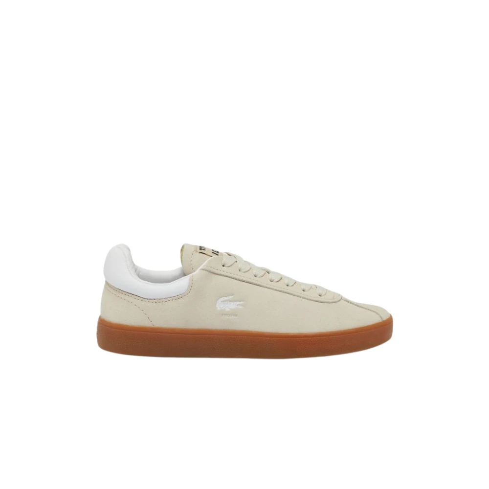 Lacoste Baseshot Sneakers Dames Schoenen Beige