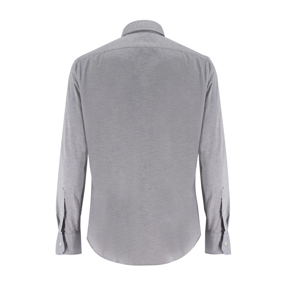 Xacus Elegante Formele Overhemd met Japanse Technologie Gray Heren