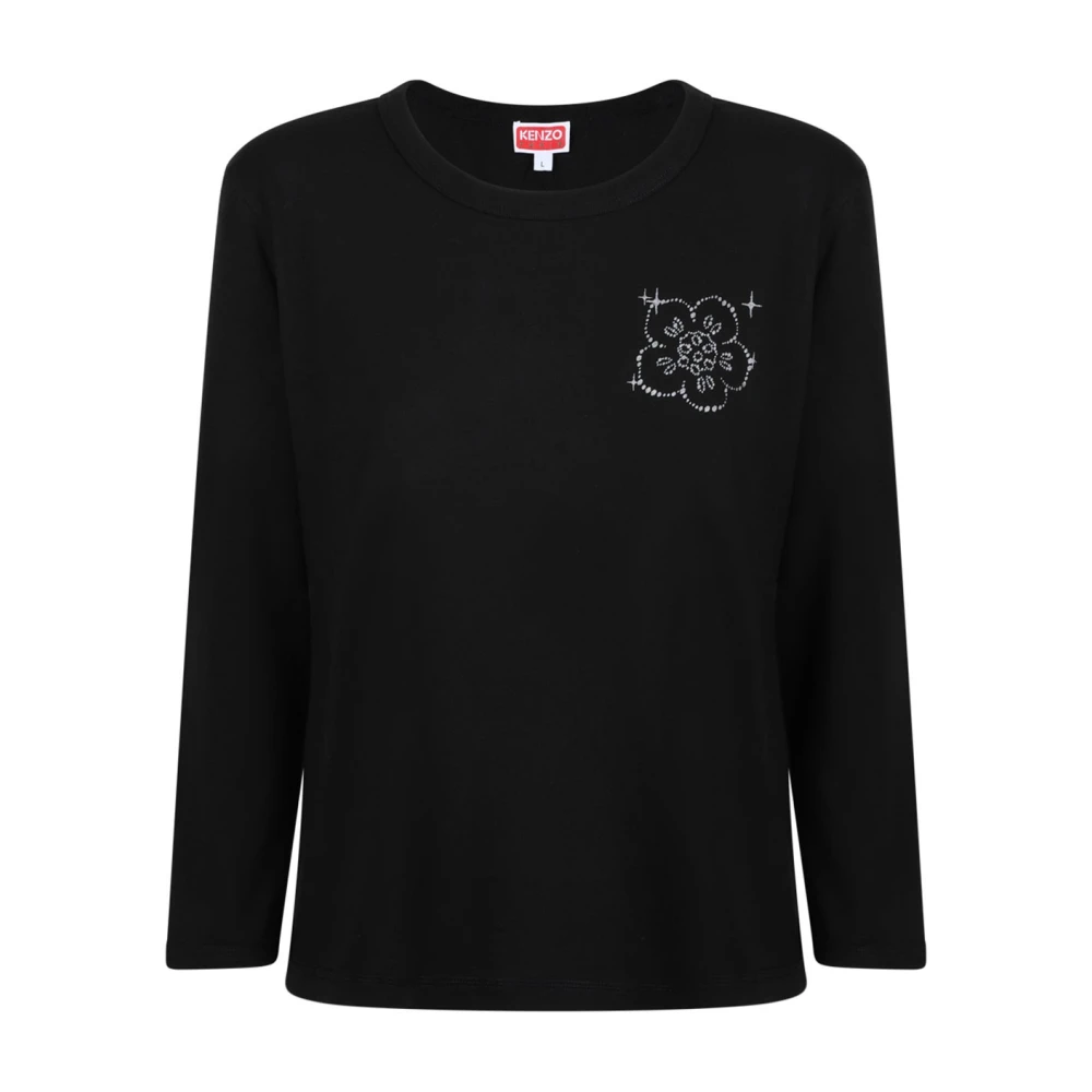 Kenzo Zwarte Constellatie Longsleeve T-shirt Black Heren