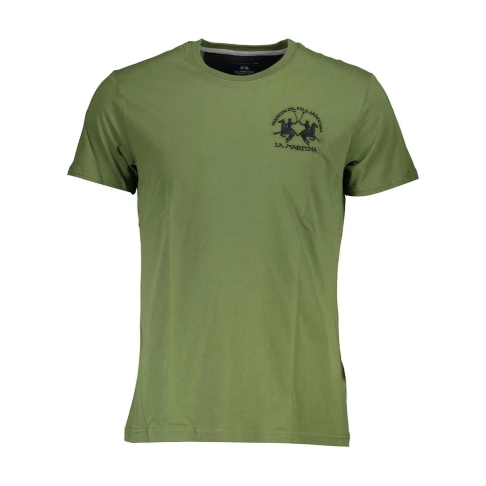 LA MARTINA T-Shirts Green Heren