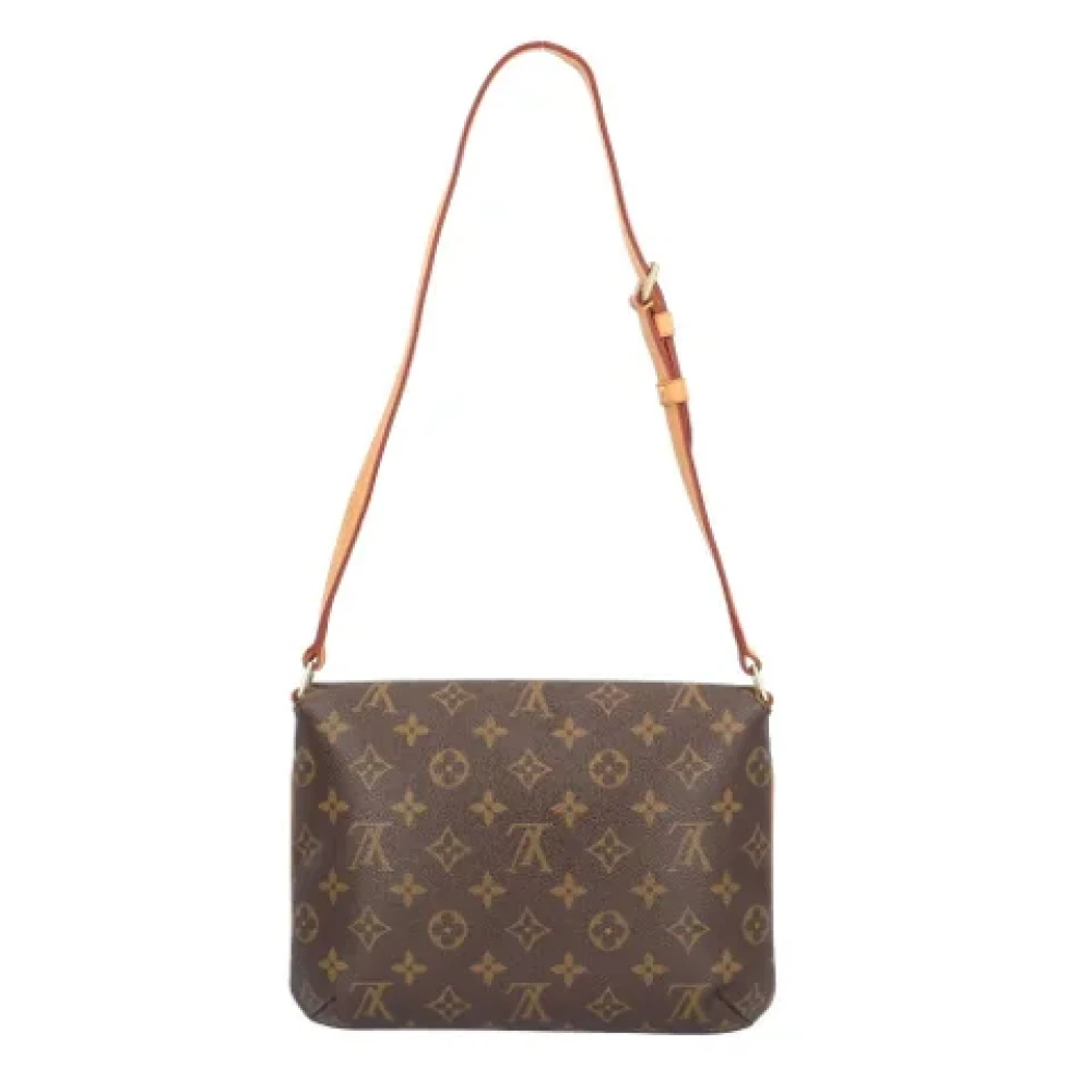 Louis Vuitton Vintage Pre-owned Fabric shoulder-bags Brown Dames