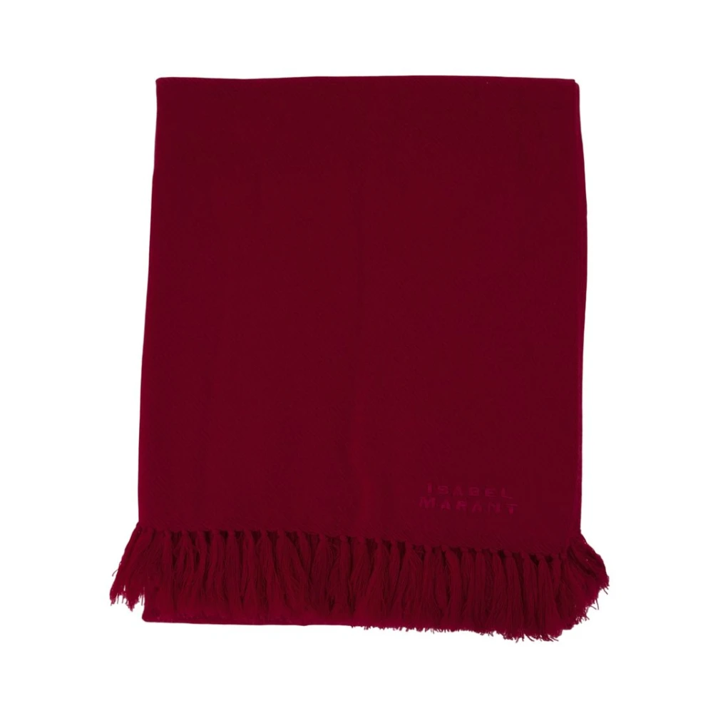 Isabel Marant Women's Red Vilana Scarf