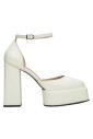 lichtbeige-leren-platformsandalen