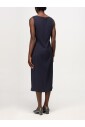 robe-midi-en-dentelle-bleue