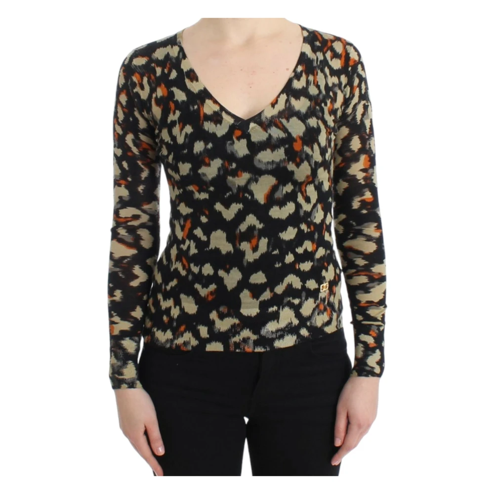 Knitwear > V-neck Knitwear - - Roberto Cavalli - Modalova
