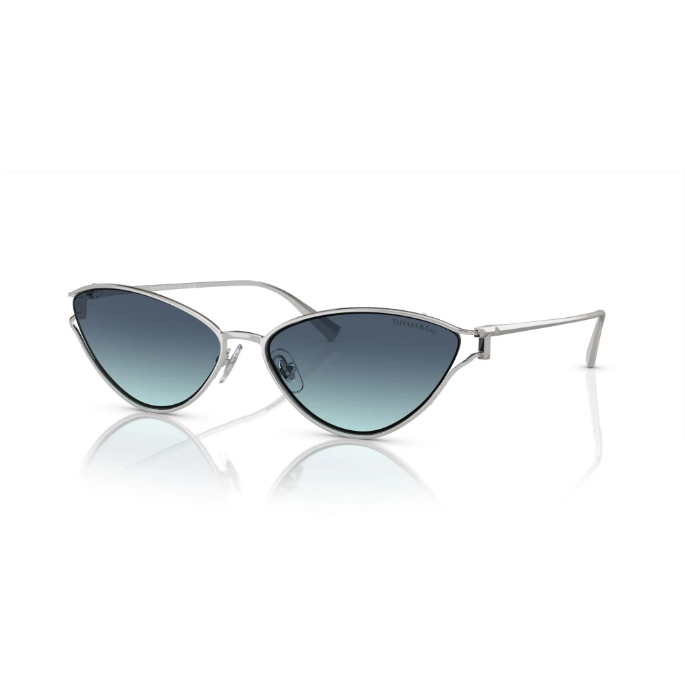 Tiffany Silver Blue Shaded Sunglasses - Female - Sunglasses - Gray - 61 Mm - Accessories