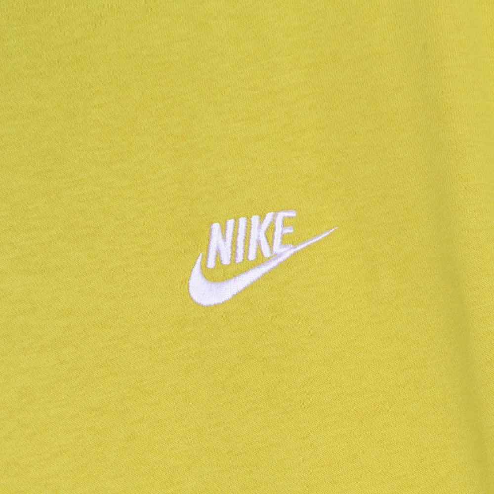 Nike Sportswear Club Fleece Hoodie Yellow Heren