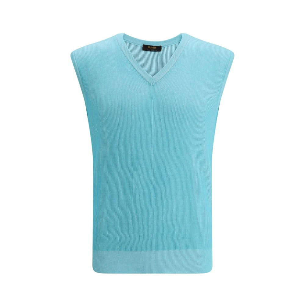 Knitwear > Sleeveless Knitwear - - Moorer - Modalova