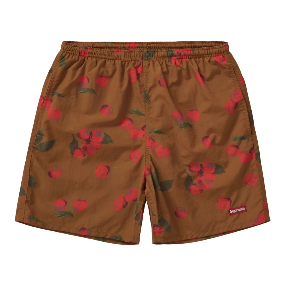 Supreme Kersen Zwemshort Limited Edition Brown Heren