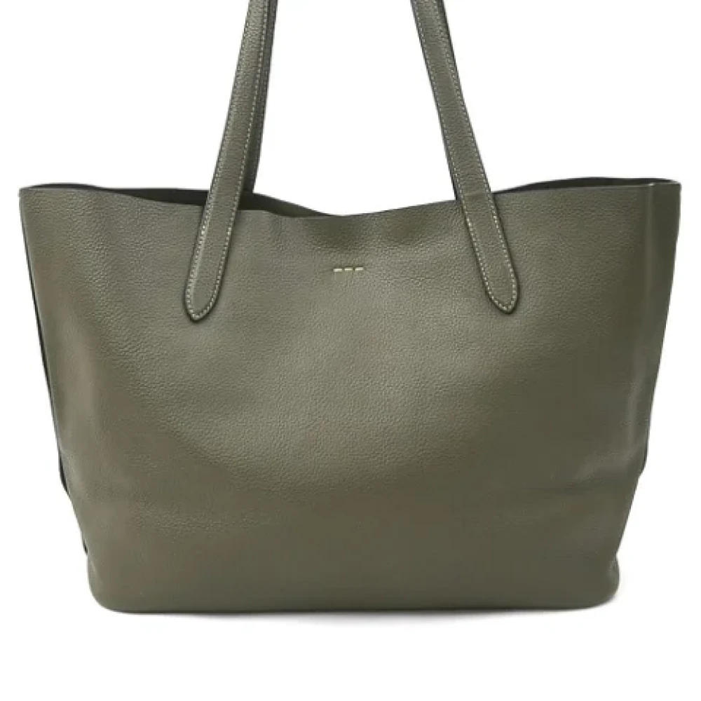 Coach Pre-owned Leather shoulder-bags Green Dames
