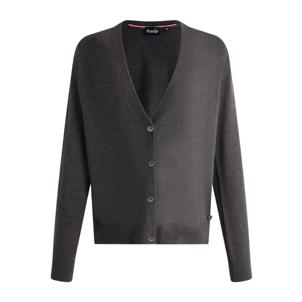 Fusalp Damen Grau Strickwaren, Xsgröße: