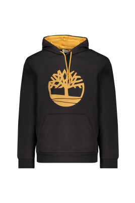 black-cotton-mens-hooded-sweater