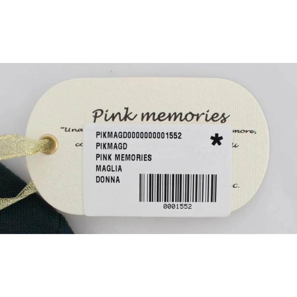 Pink Memories Groene Cardigan Sweater Green Dames