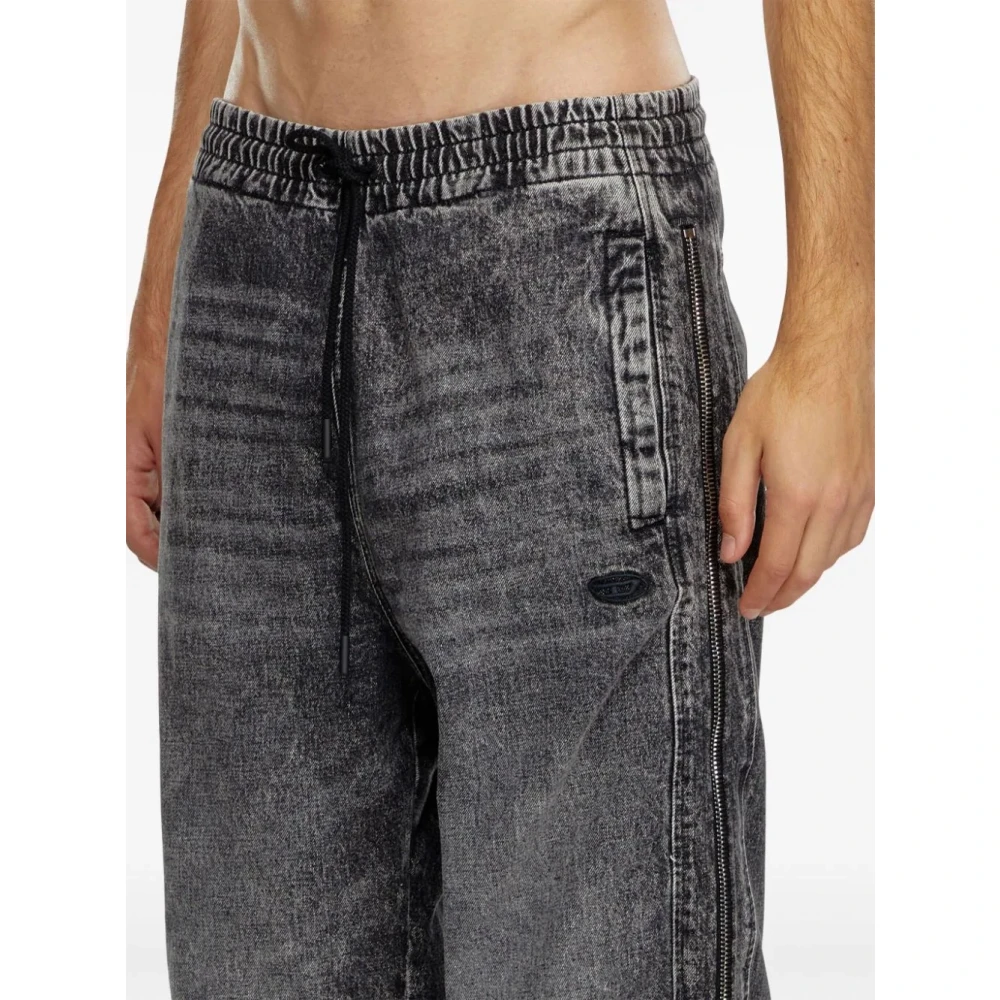 Diesel Grijze Martian Jogger Jeans Gray Heren