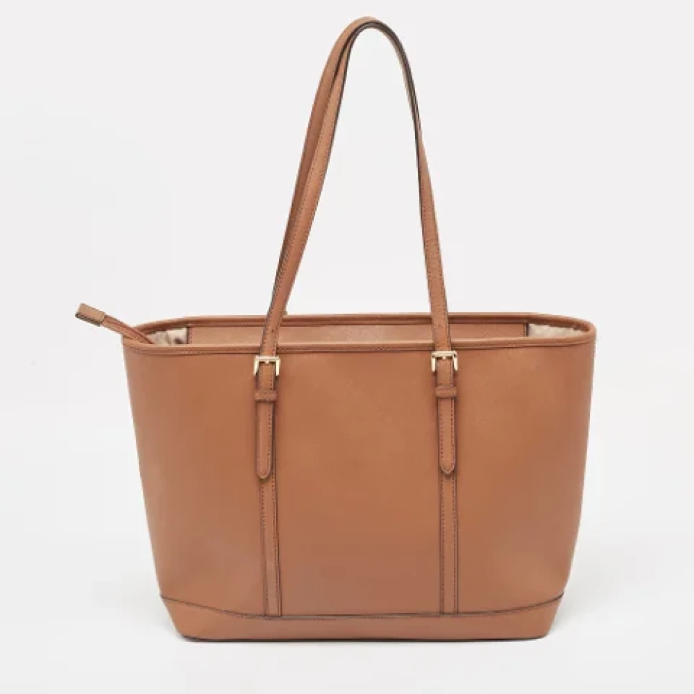 Michael Kors Pre-owned Leather totes Brown Dames