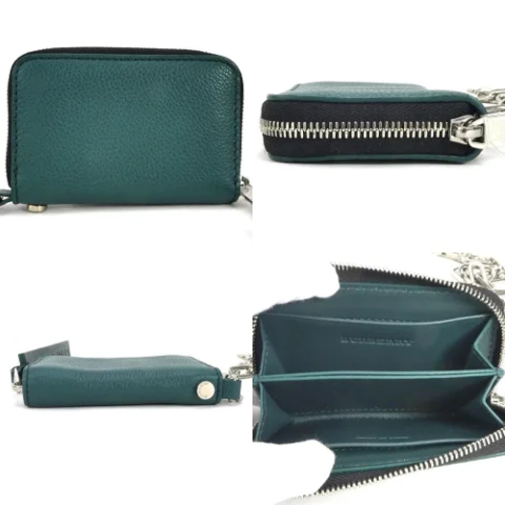 Burberry Vintage Pre-owned Fabric wallets Green Heren