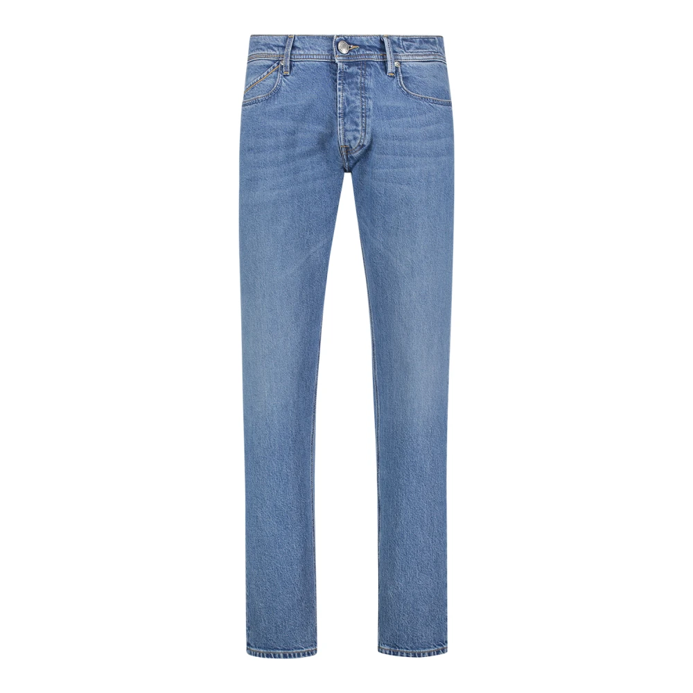 Re-Hash Denim Heren Pre-Collectie 5-Pocket Stijl Blue Heren