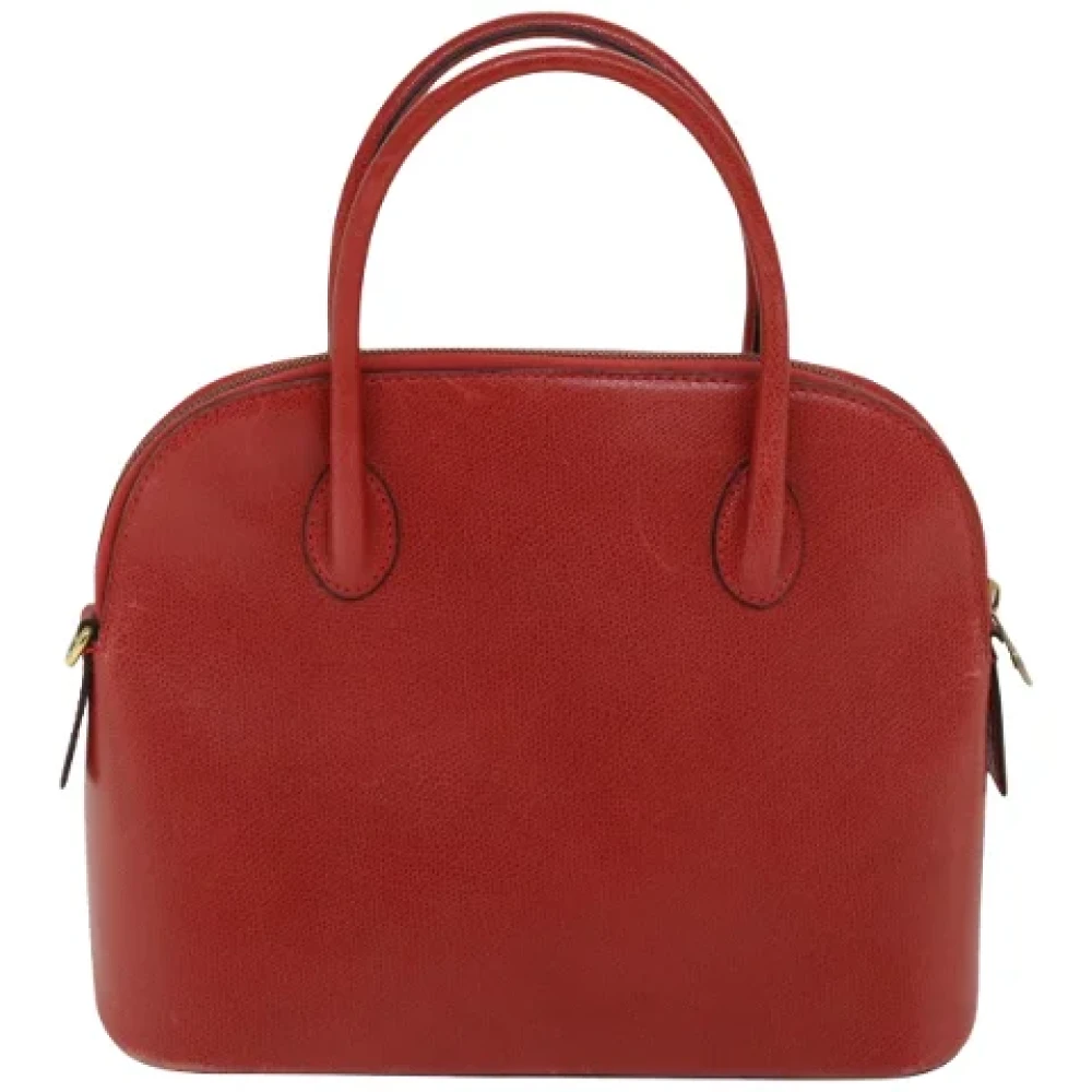Celine Vintage Pre-owned Leather celine-bags Red Dames
