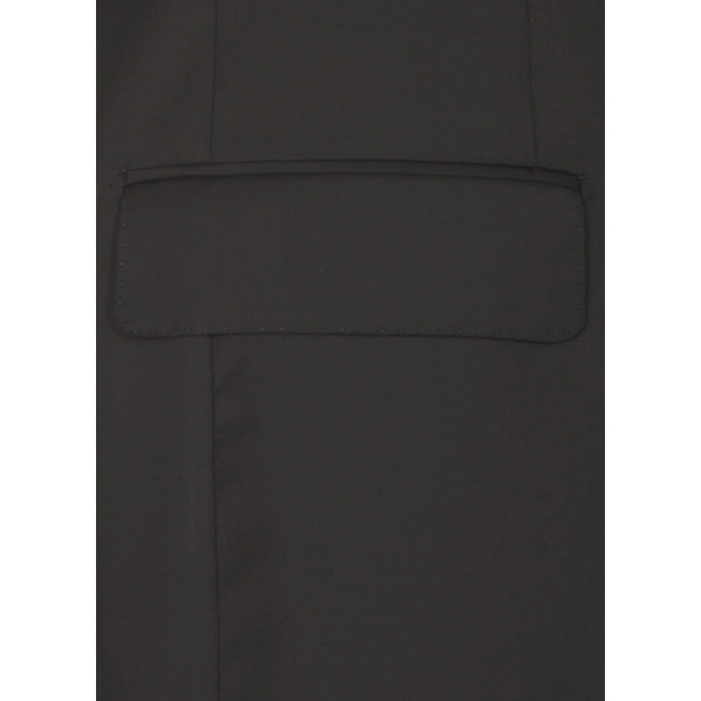 Tagliatore Zwart pak Black Heren