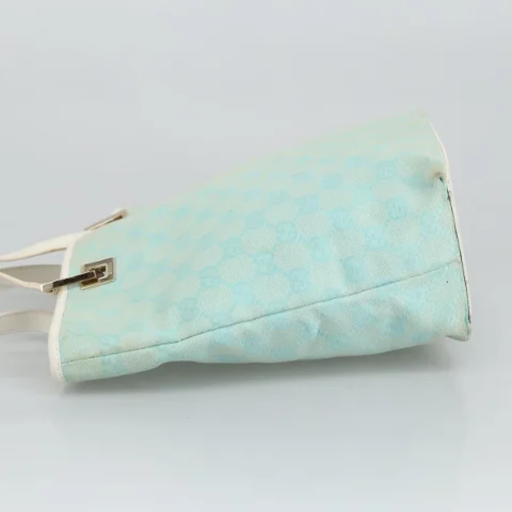 Gucci Vintage Pre-owned Canvas totes Blue Dames