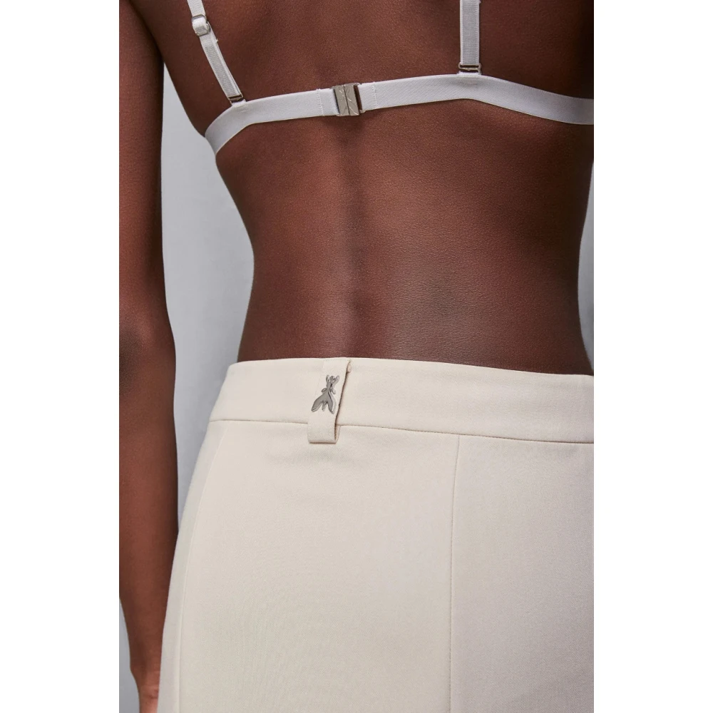 PATRIZIA PEPE Midi Rok Onder de Knie Beige Dames