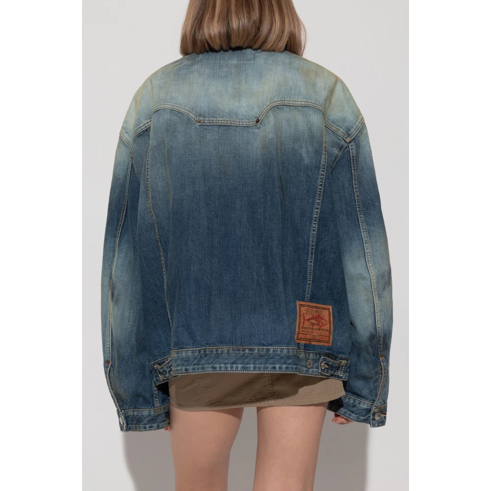Dsquared2 Denim jas Blue Dames