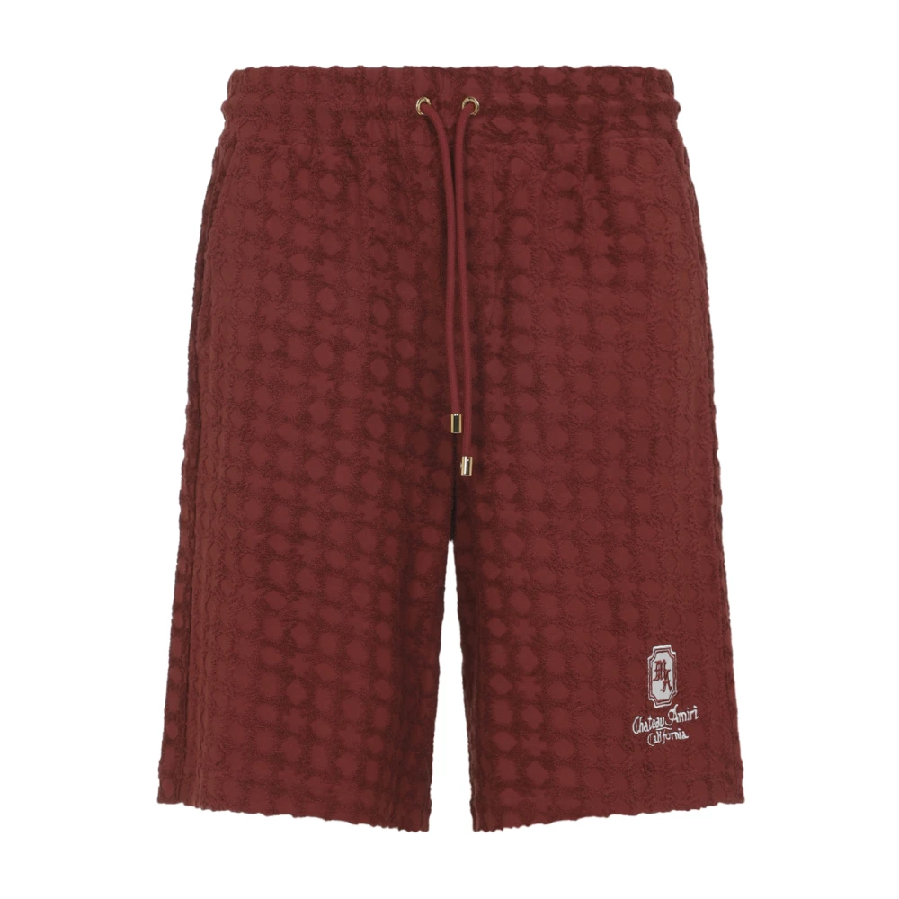 Amiri Men's Red Bermuda Shorts - Casual Shorts - Xl - Shorts