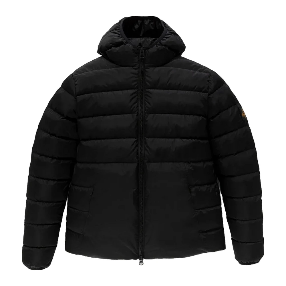 RefrigiWear Stijlvolle Jas met 100% Samenstelling Black Heren