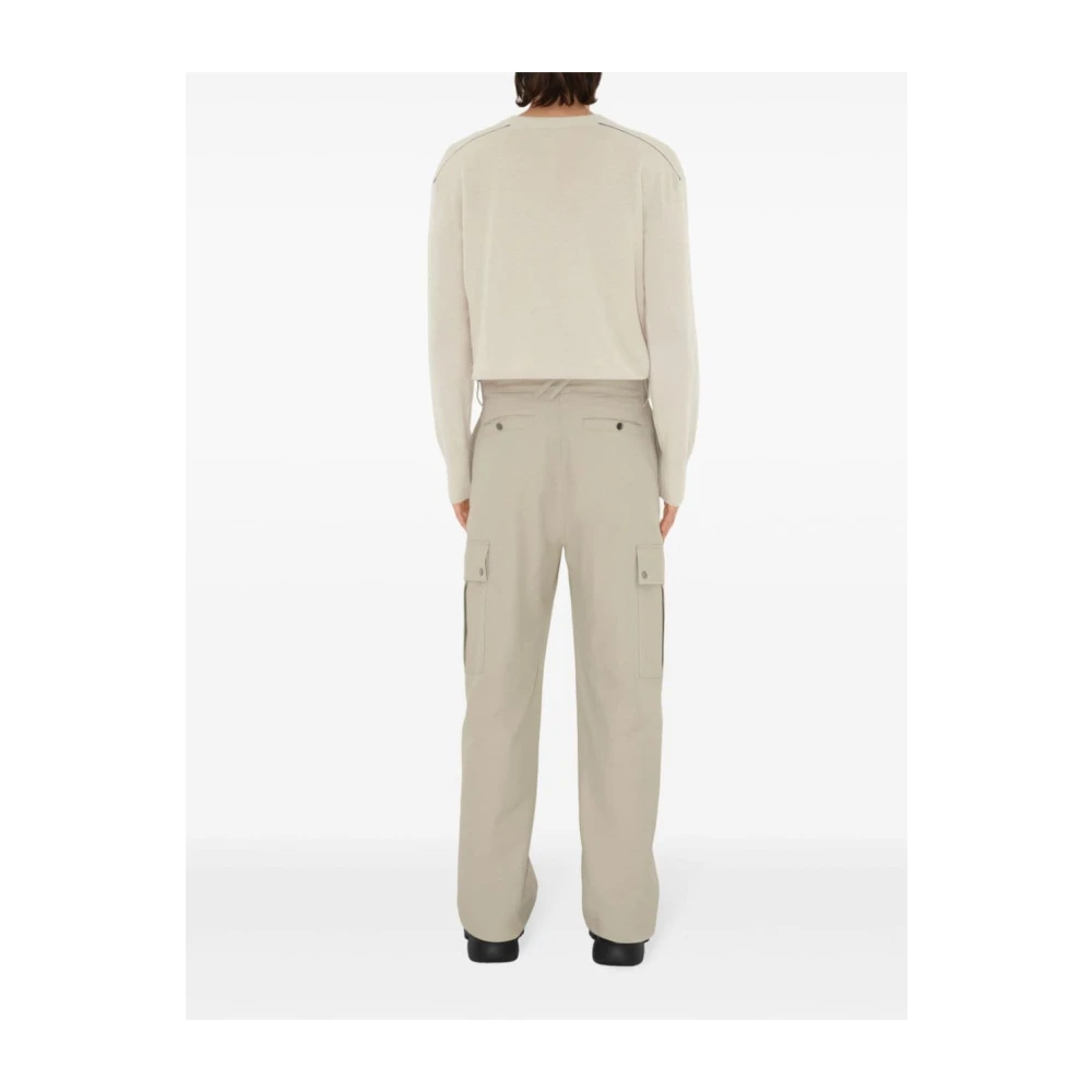 Burberry Grijze Broek voor Mannen Aw24 Gray Heren