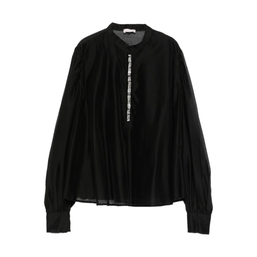 Liu Jo Donna Nero Camicette S, New,