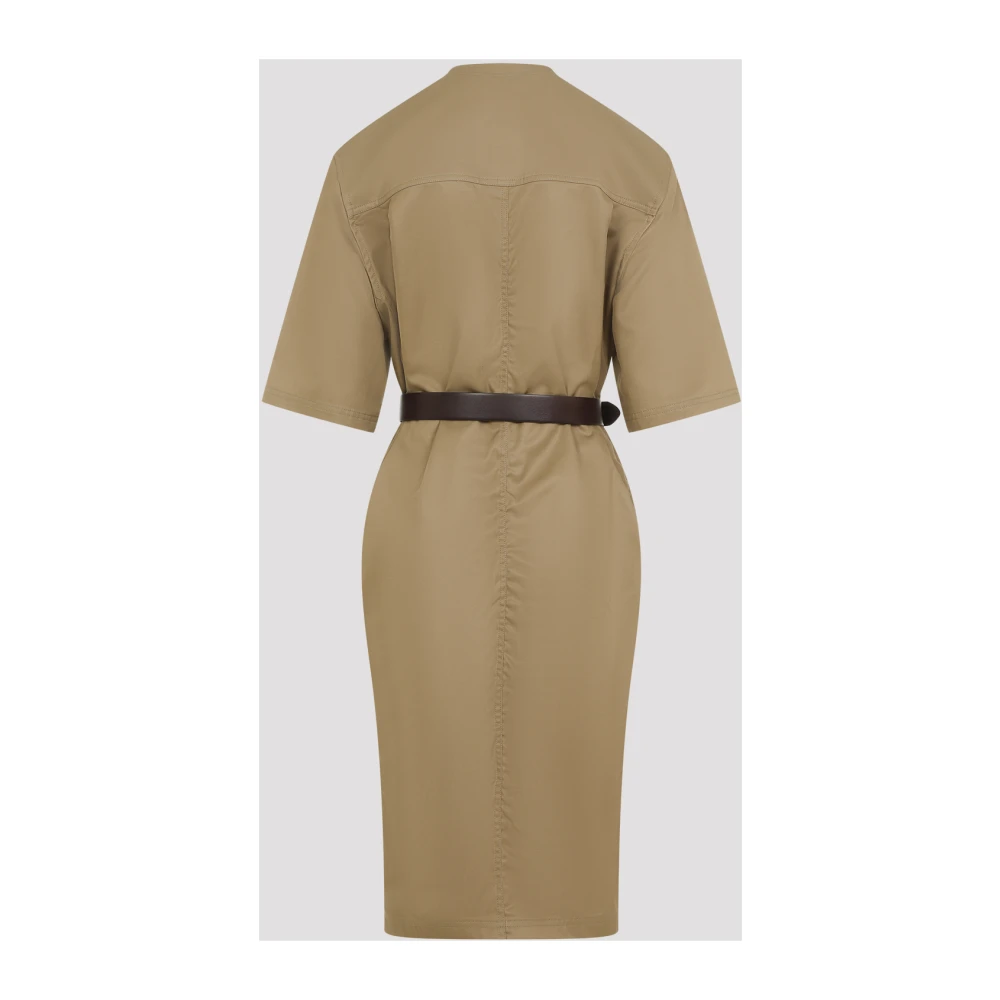Saint Laurent Korte Jurk Beige Dames