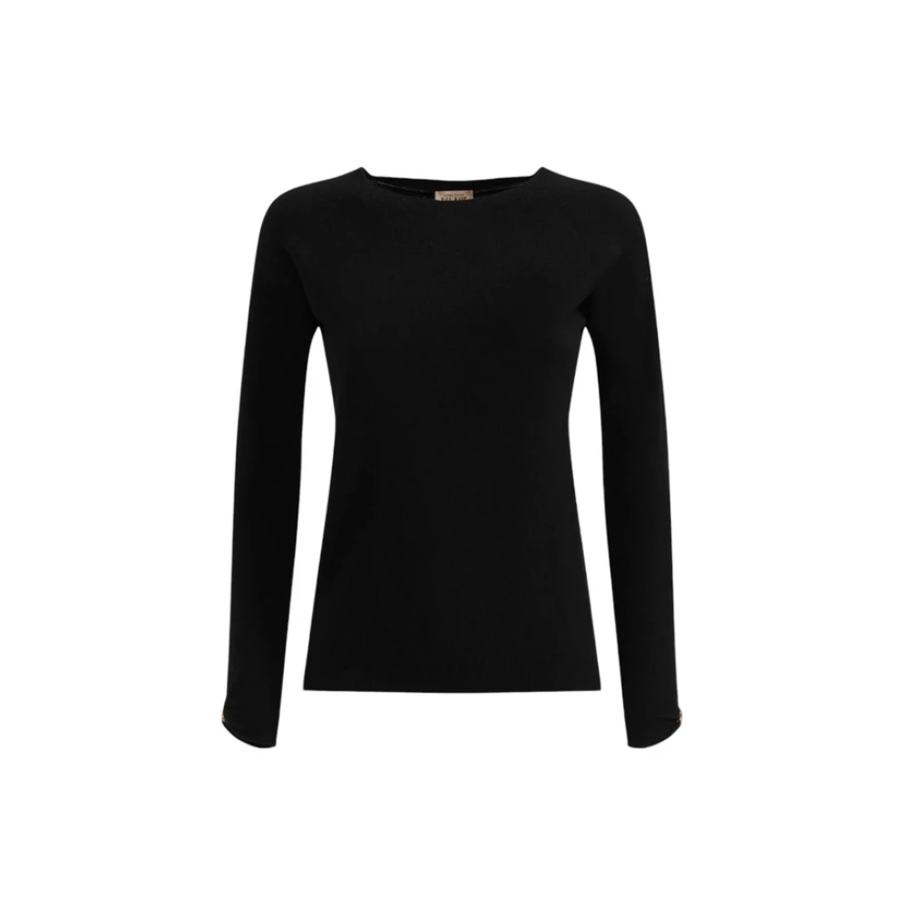 Alviero Martini 1a Classe Boot Hals Top Black Dames