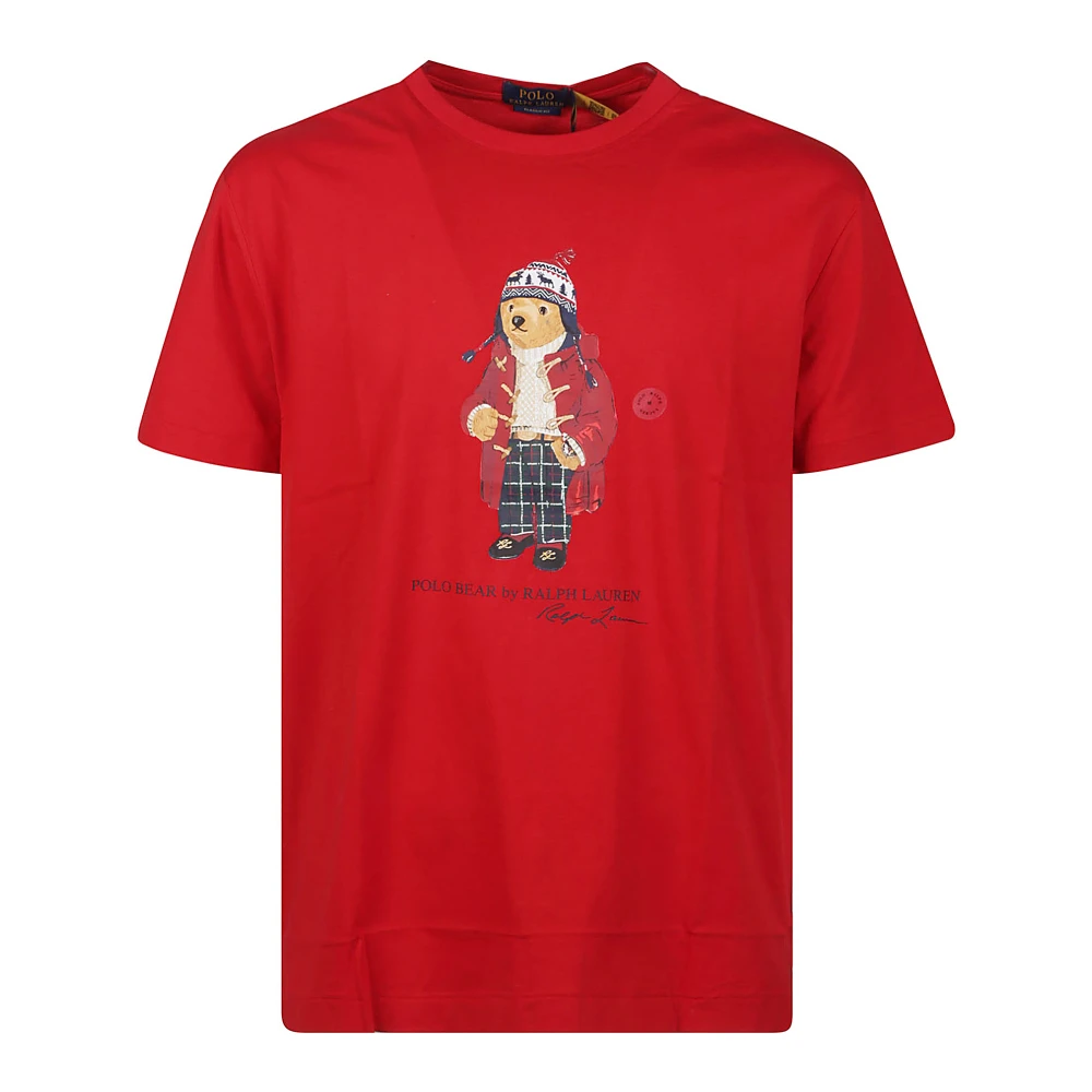 Polo Ralph Lauren Casual Katoenen T-shirt Red Heren