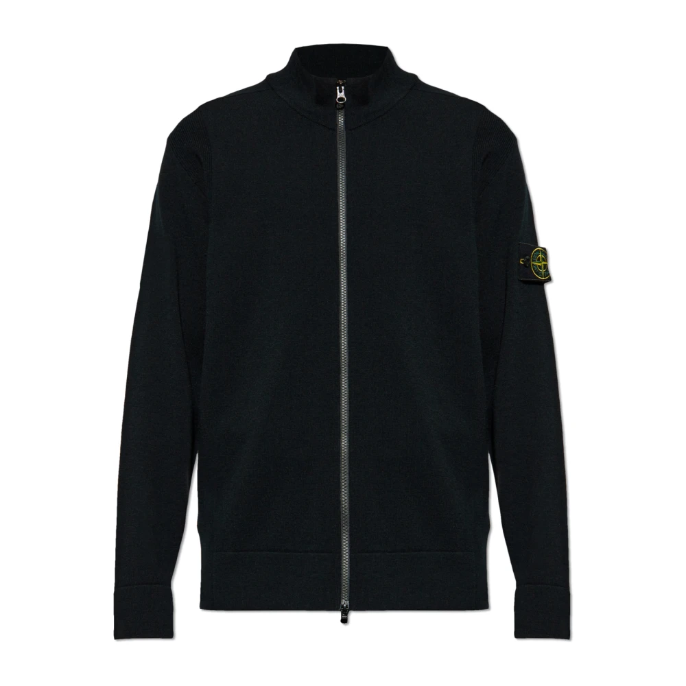 Stone Island Wollen Vest Black Heren