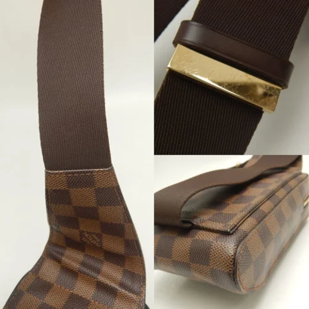 Louis Vuitton Vintage Pre-owned Canvas crossbody-bags Brown Dames