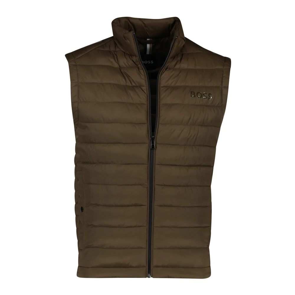 Hugo Boss Groene Open Bodywarmer Green Heren