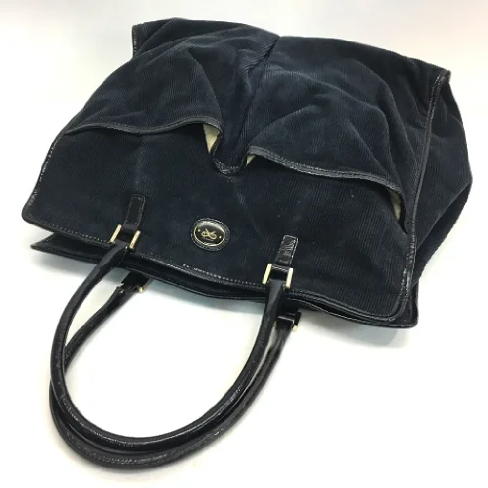 Anya Hindmarch Pre-owned Leather totes Blue Dames