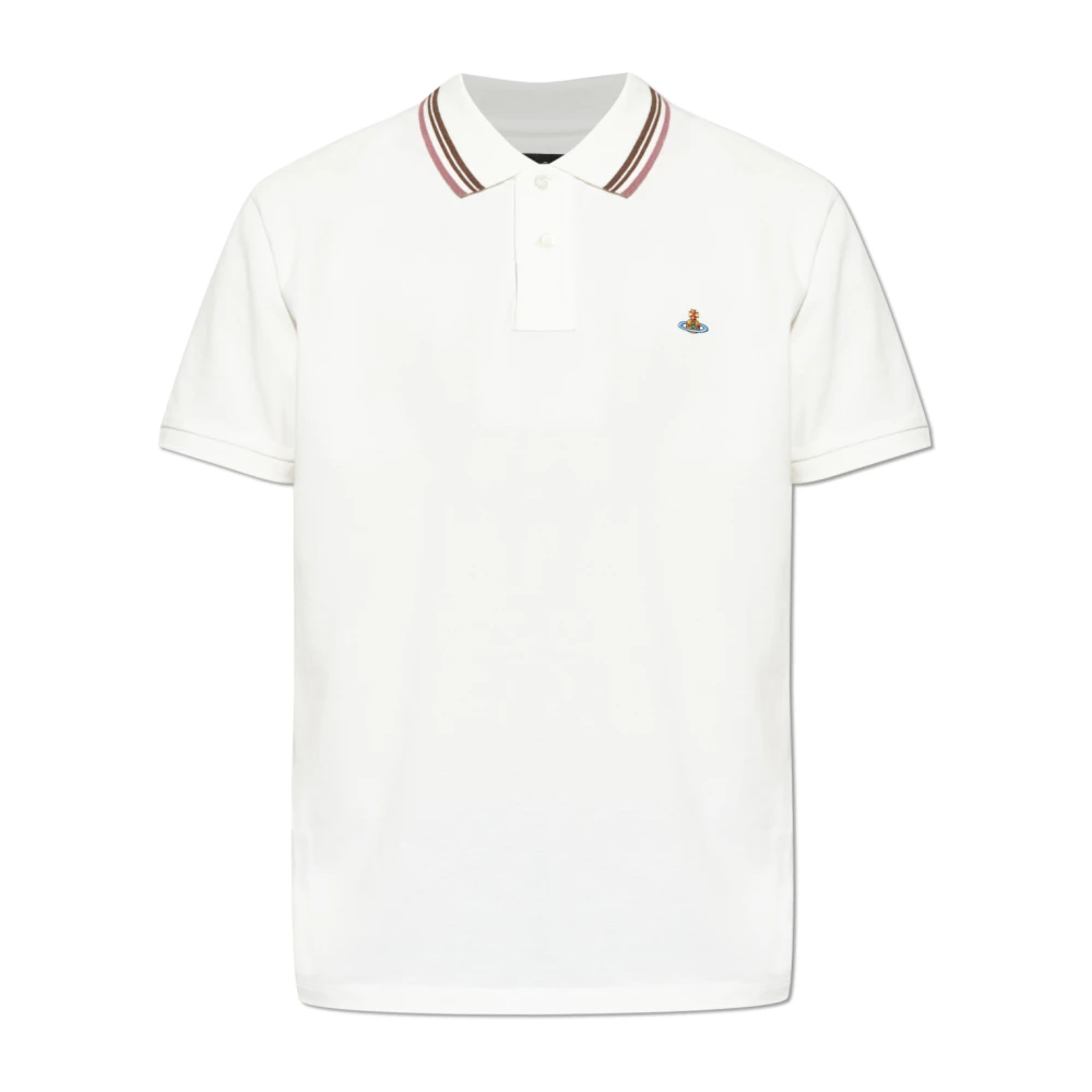 Vivienne Westwood Men's White Polo Shirts, S, Classic Polo