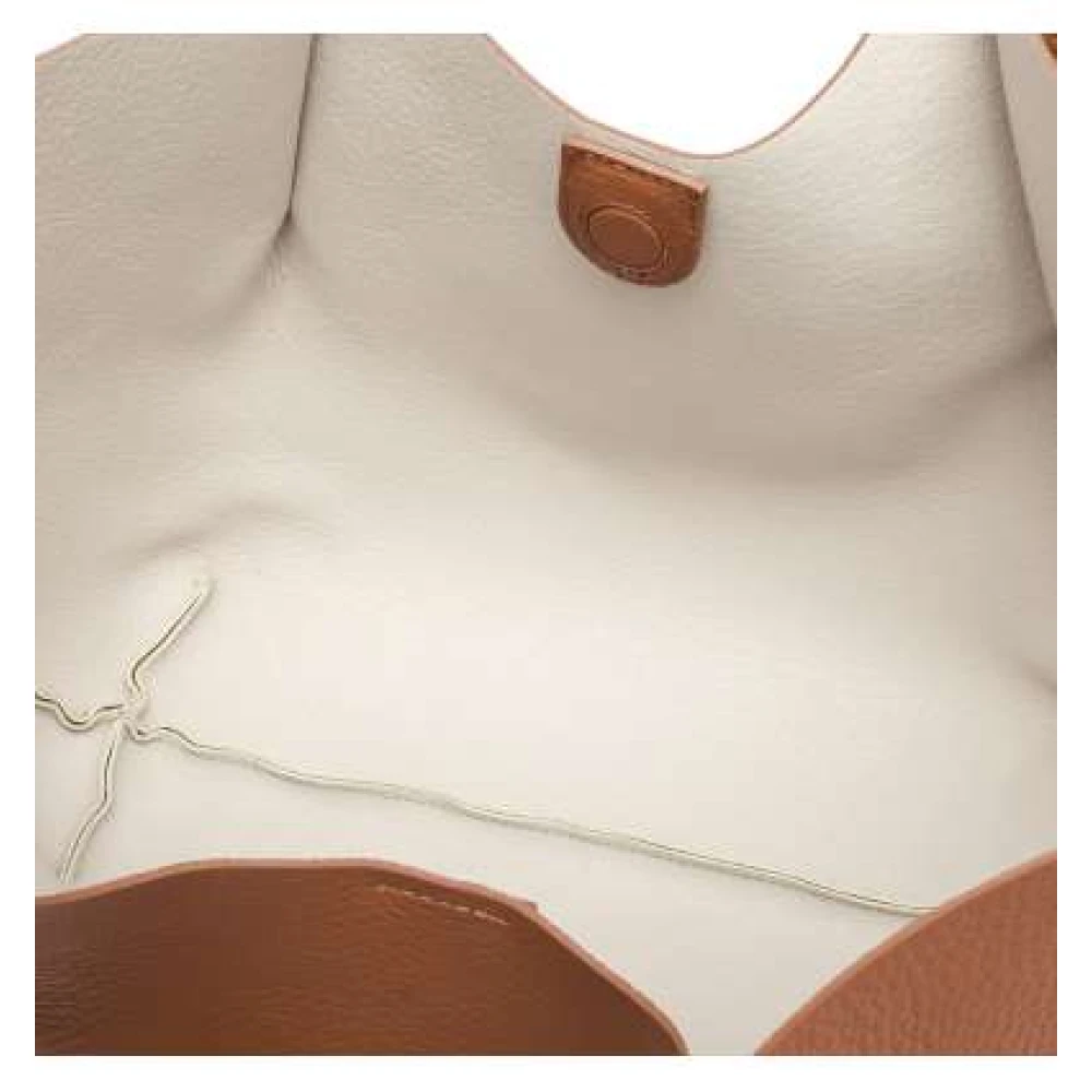 Gianni Chiarini Moderne leren tas Brown Dames