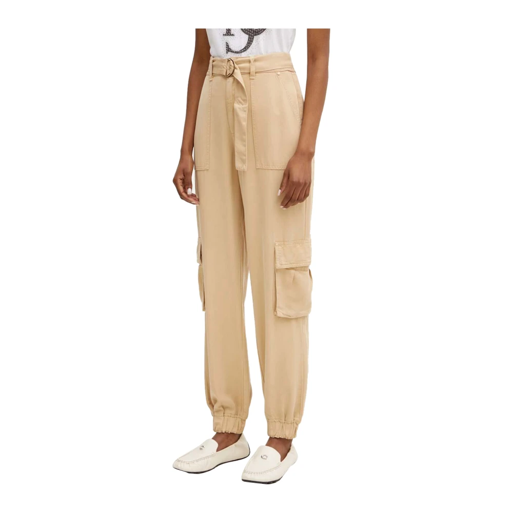 Guess Cargo Broek voor Vrouwen Beige Dames