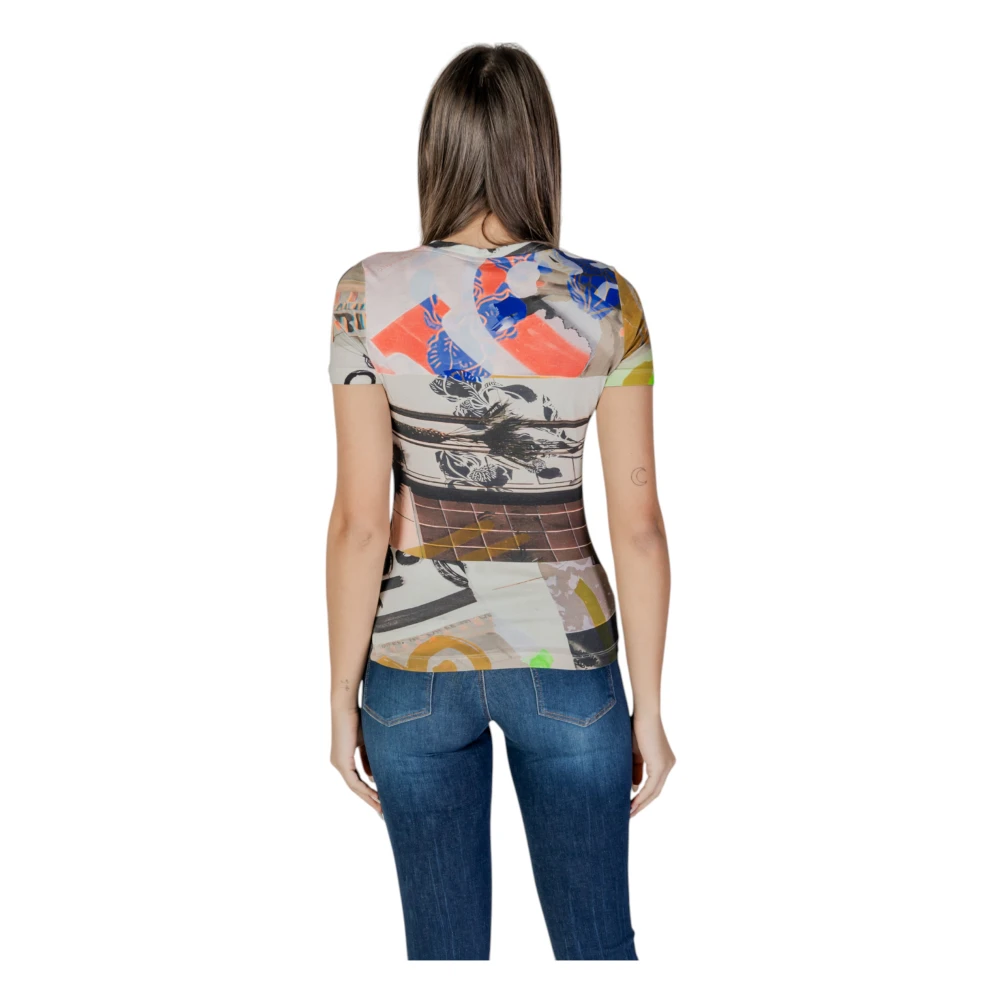 Desigual Korte Mouw T-shirt Lente Zomer Collectie Multicolor Dames