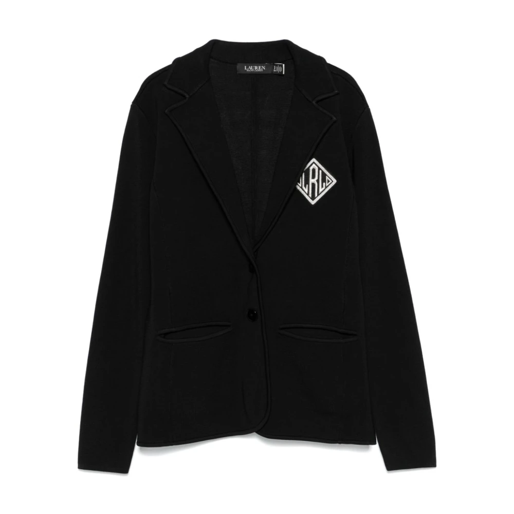 Ralph Lauren Donna Nero Giacche, S, New,