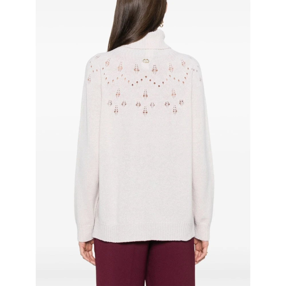 Twinset Stijlvolle Sweater Set Beige Dames